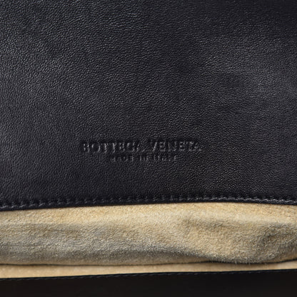 Bottega Veneta Nappa Intrecciato Shopper Tote Black White 9 of 16