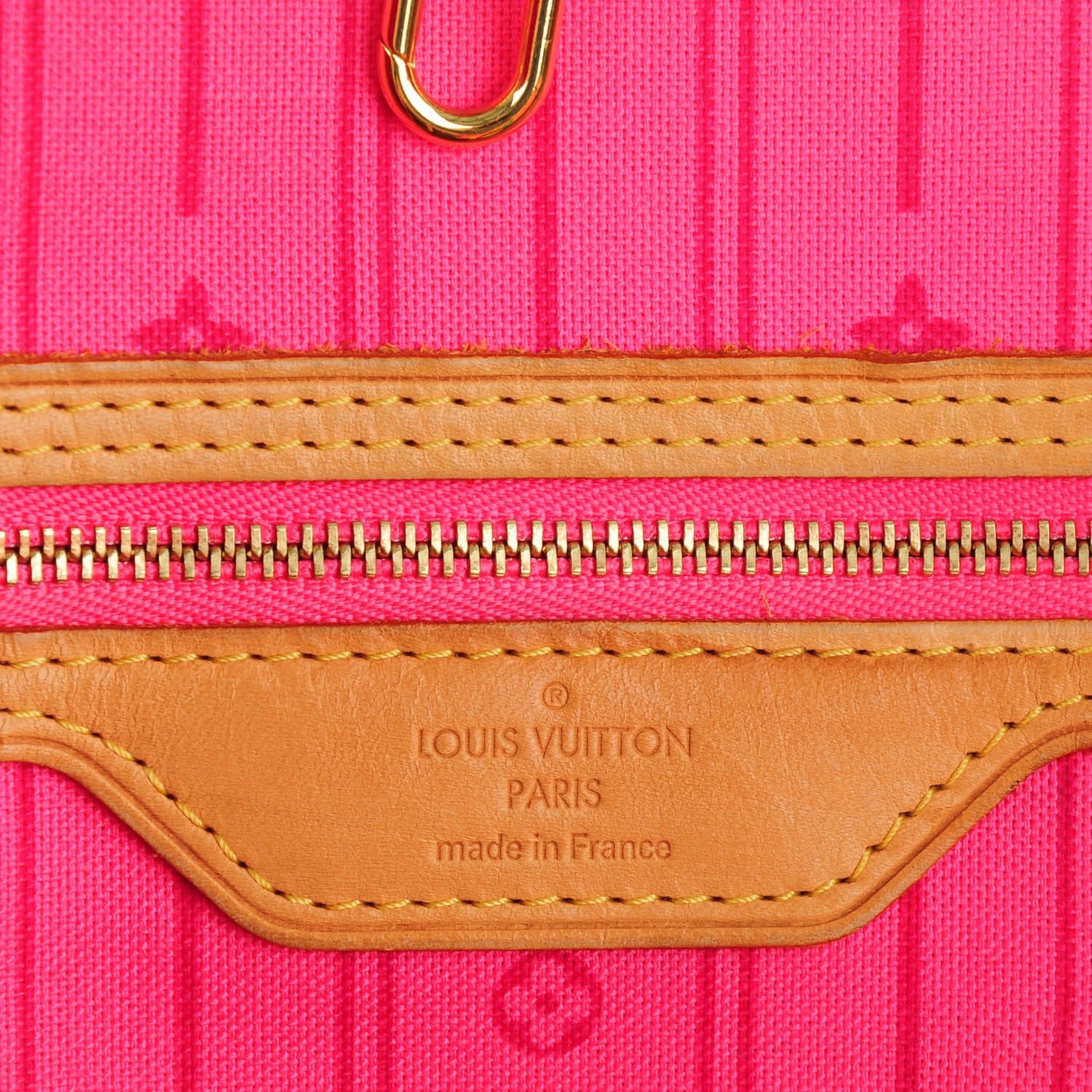 Louis Vuitton Monogram Roses Neverfull MM 6 of 7