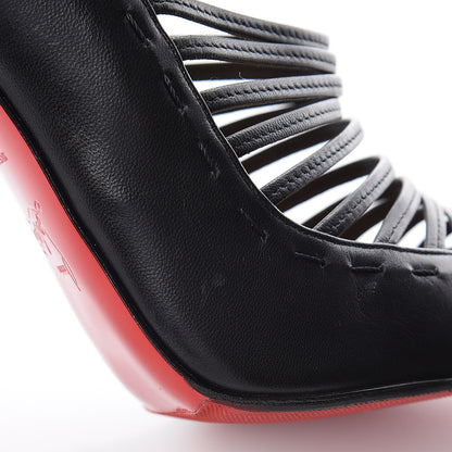 Christian Louboutin Kid Gortika 120 Strappy Booties 40 Black 14 of 14