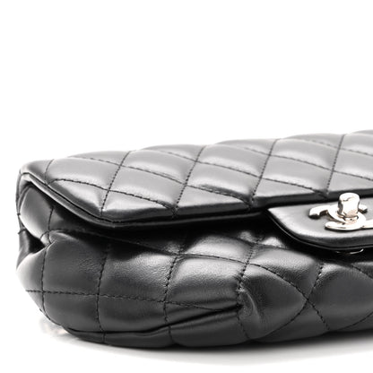 Chanel Calfskin Quilted CC Uniform Flap Belt Bag Black 9 of 10