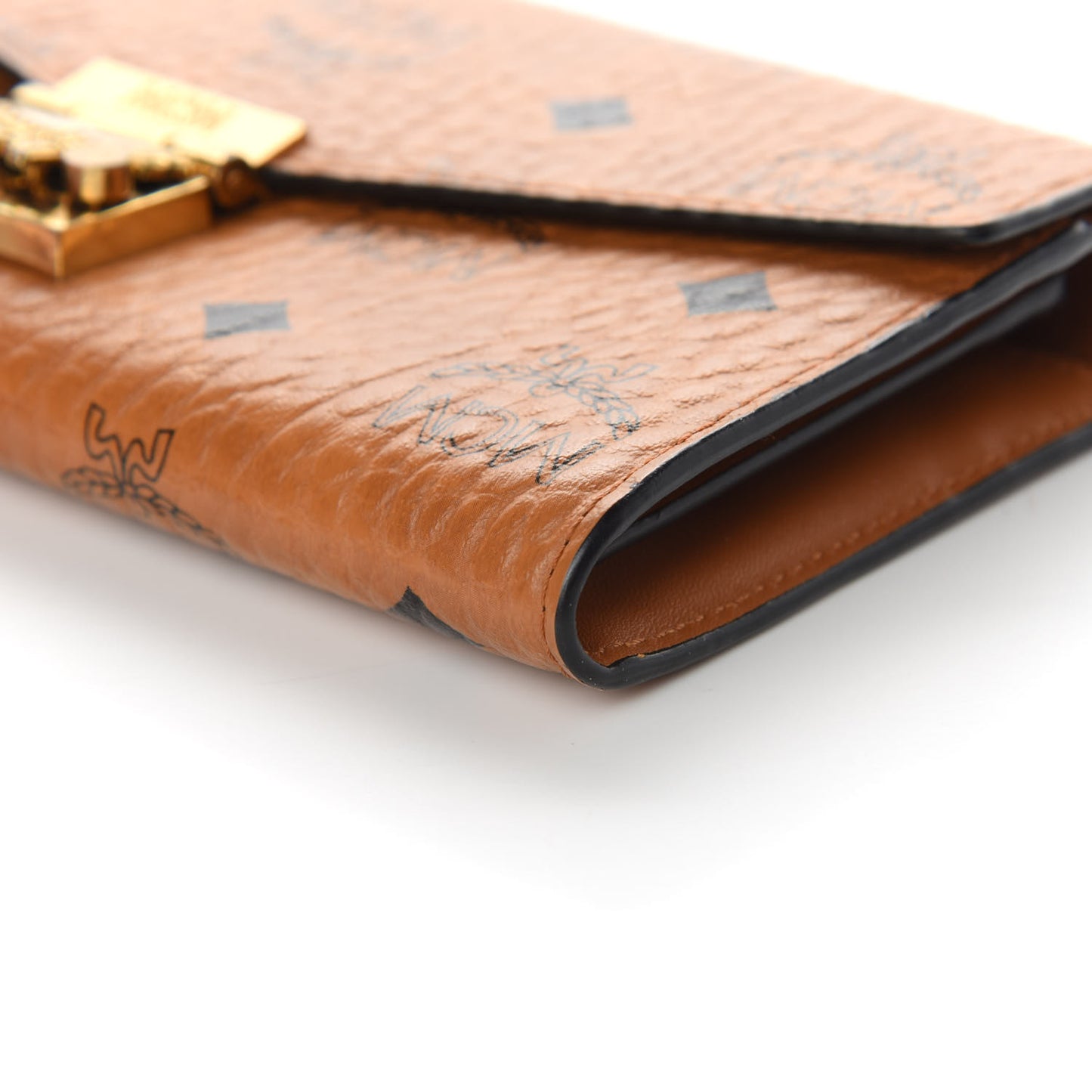 Visetos Patricia Flap Wallet Cognac