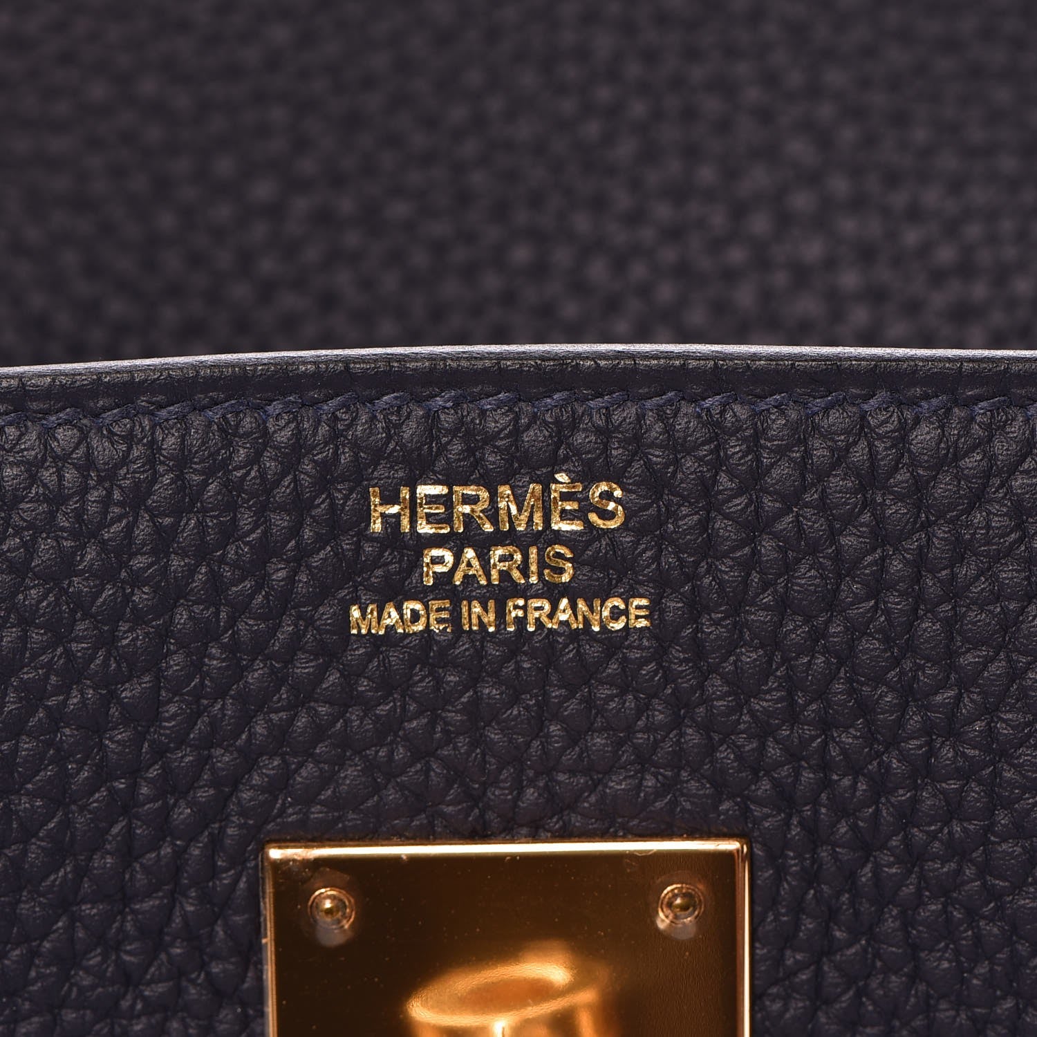 Hermes Togo Birkin 30 Bleu Nuit 8 of 33