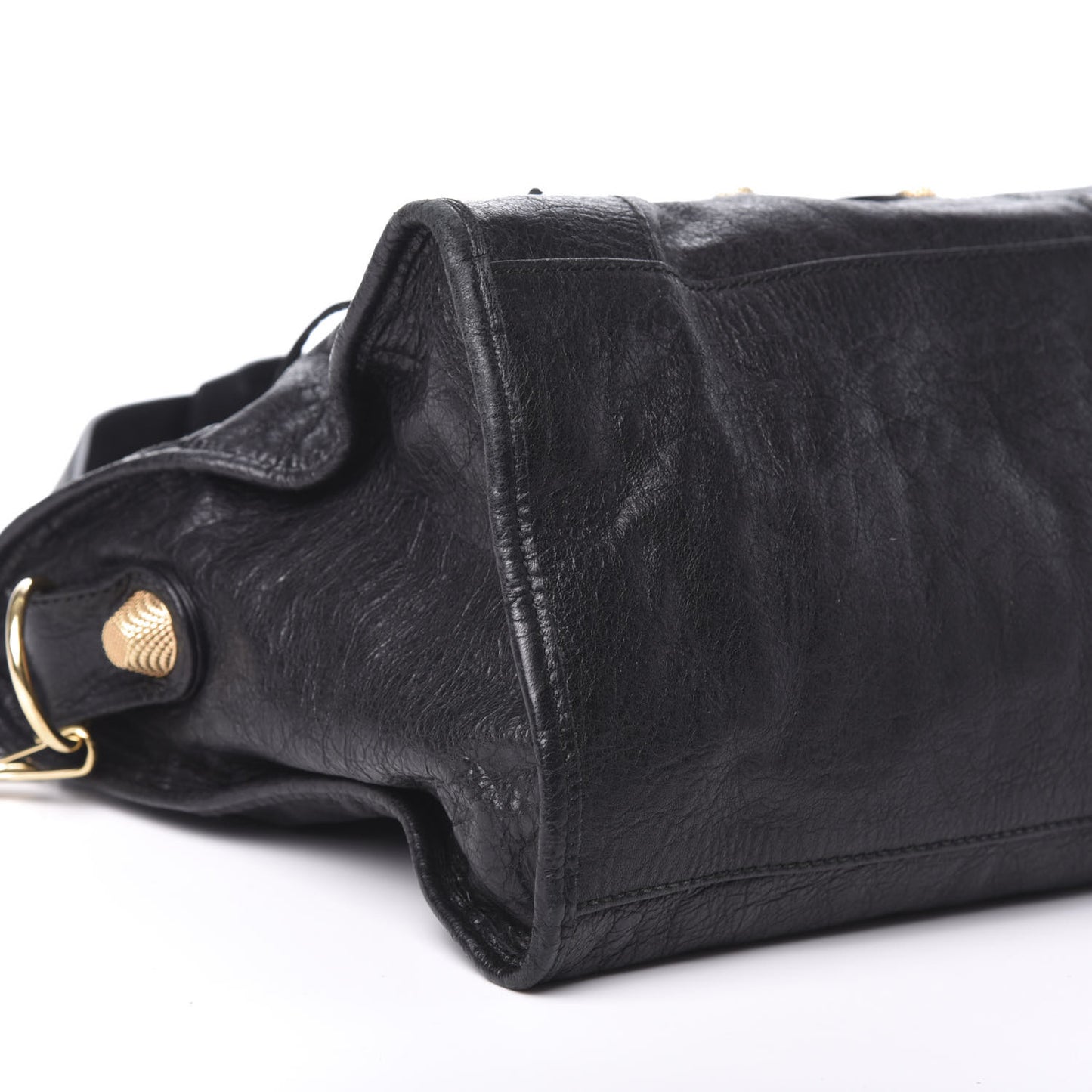 Agneau Giant 21 Gold Hardware Part Time Black