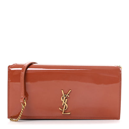 Saint Laurent Vernice Diamond Calfskin Monogram Phone Holder Crossbody Mild Rose 1 of 11