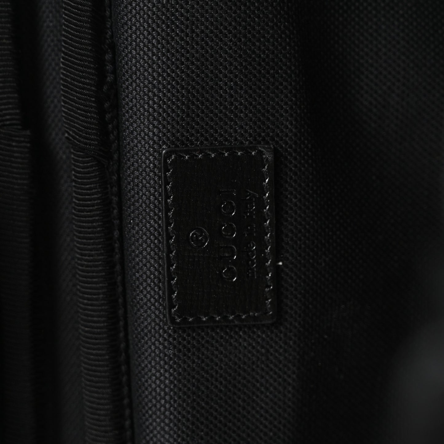 GG Supreme Monogram Four Wheel Suitcase Black Grey