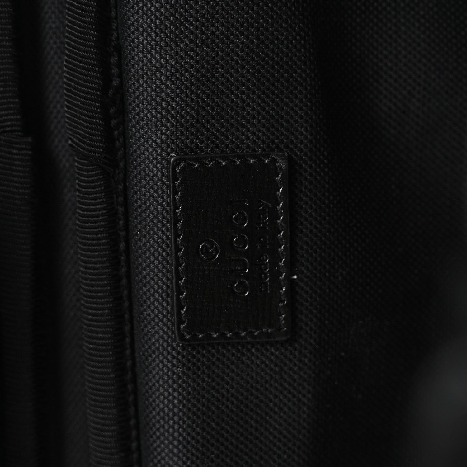 Gucci GG Supreme Monogram Four Wheel Suitcase Black Grey 5 of 9