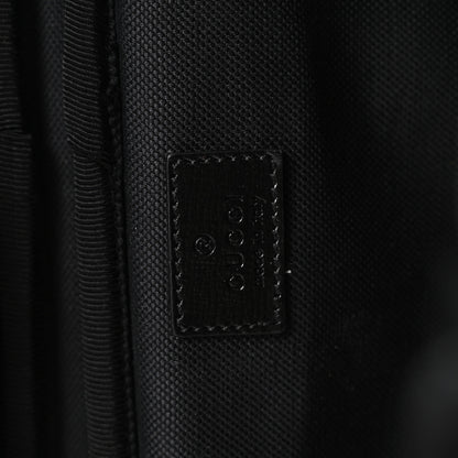 Gucci GG Supreme Monogram Four Wheel Suitcase Black Grey 5 of 9