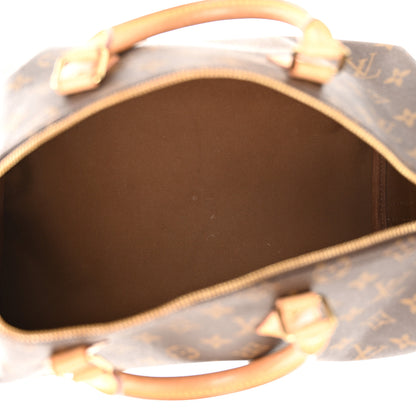 Louis Vuitton Monogram Speedy Bandouliere 35 5 of 12