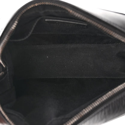 Saint Laurent Calfskin Matelasse Monogram Lou Camera Bag Black 5 of 12