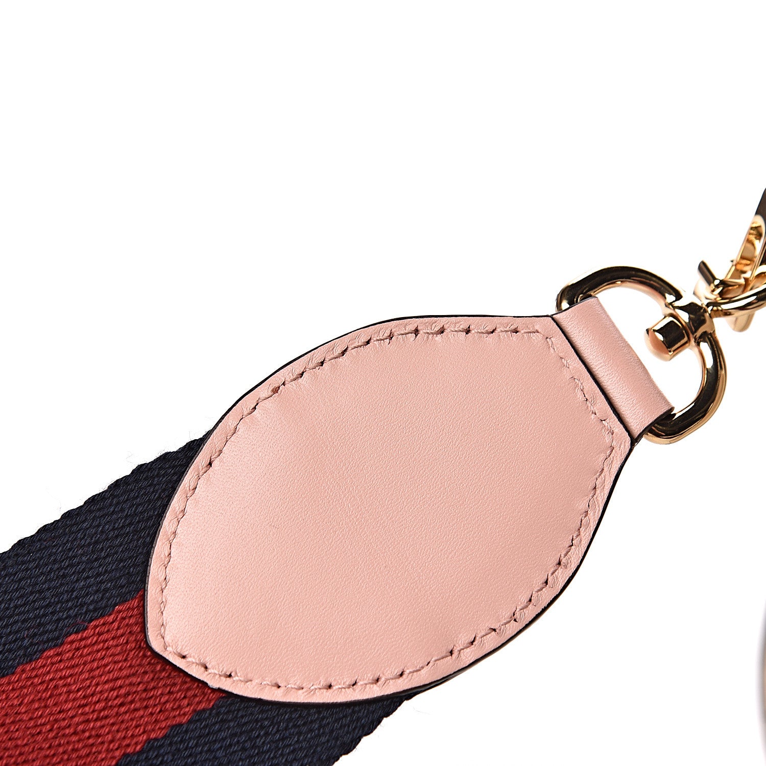 Gucci Nappa Bamboo Web Mini Nymphaea Top Handle Bag Perfect Pink Mystic White 15 of 16