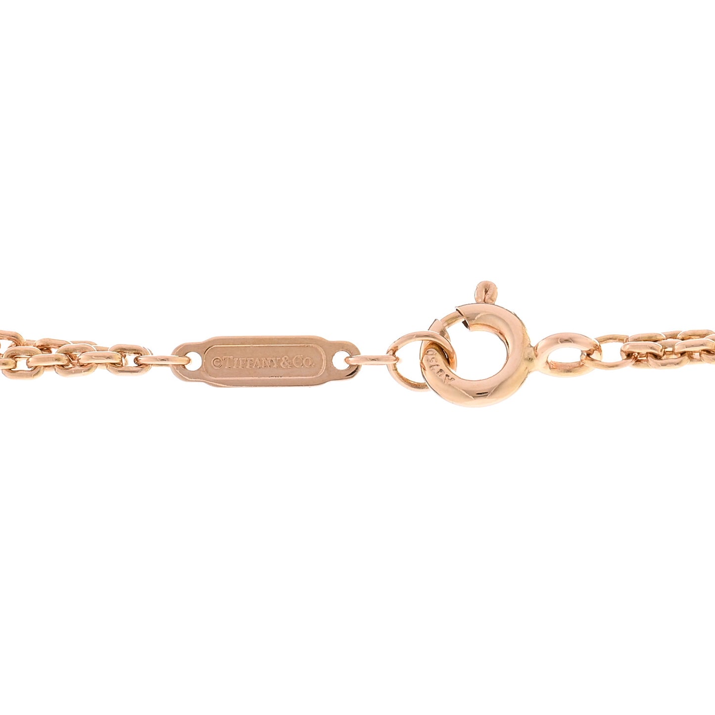 18K Rose Gold HardWear Double Link Pendant Necklace