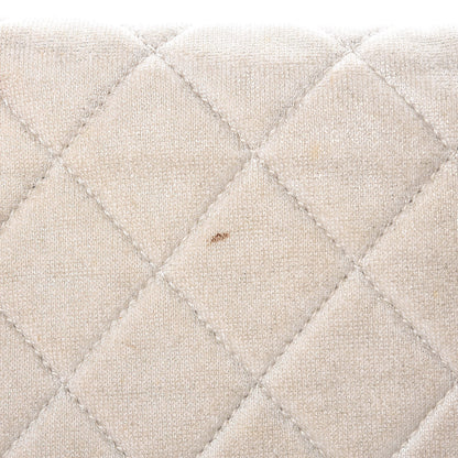 Chanel Jersey Quilted Small Single Flap White 11 of 15