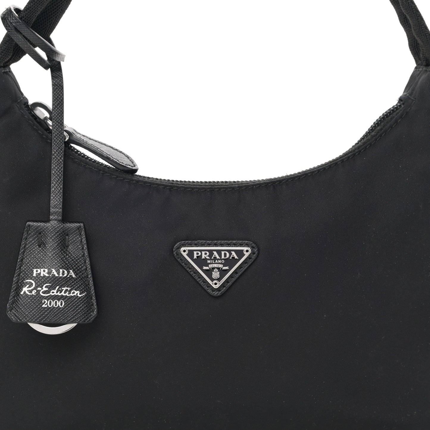Tessuto Nylon Mini Re-Edition 2000 Bag Black