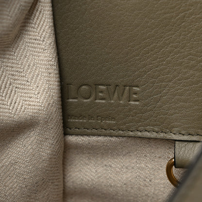 Loewe Calfskin Small Hammock Shoulder Bag Clay Green Dusty Beige 6 of 9