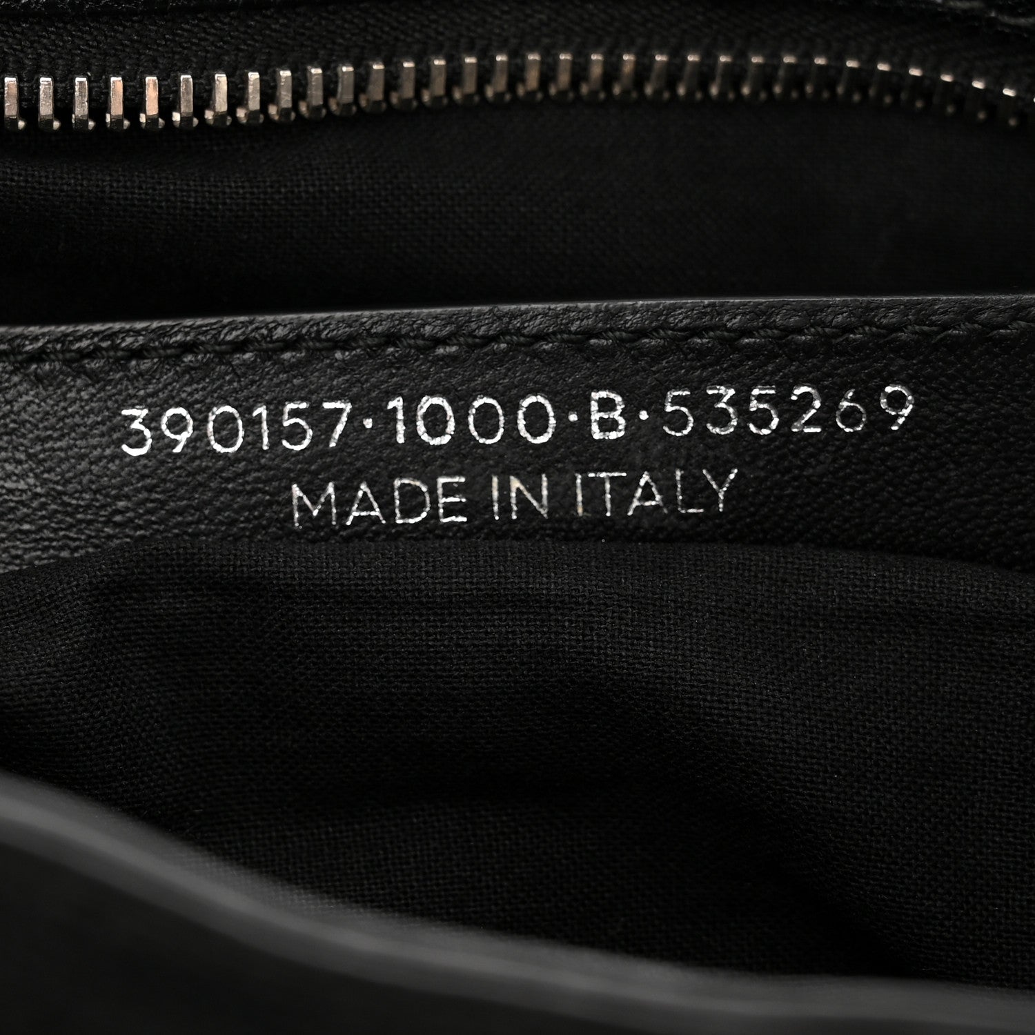 Balenciaga Chevre Silver Metallic Edge Hardware Velo Black 7 of 10