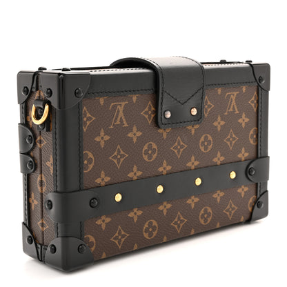 Louis Vuitton Monogram Petite Malle Black 3 of 11