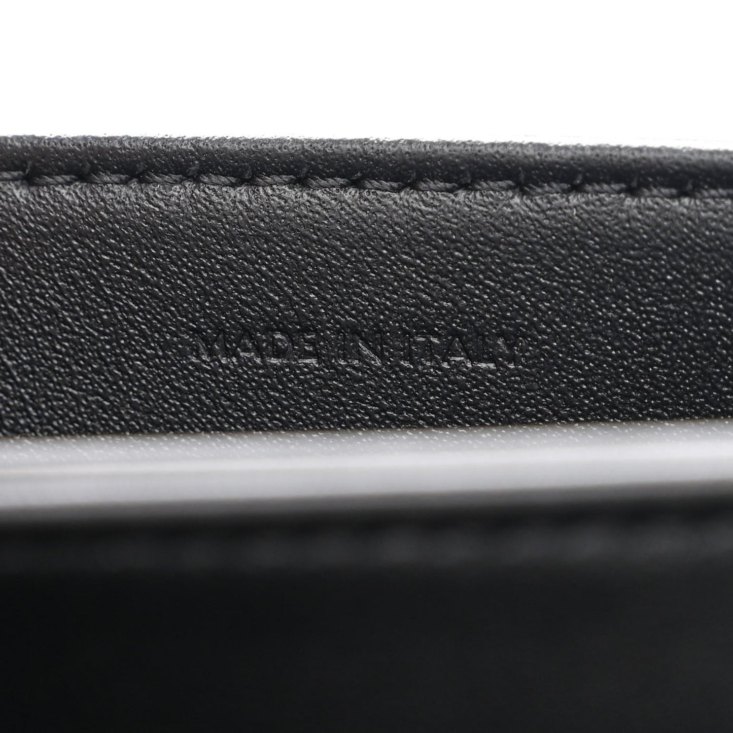 Shiny Calfskin Teen Triomphe Black