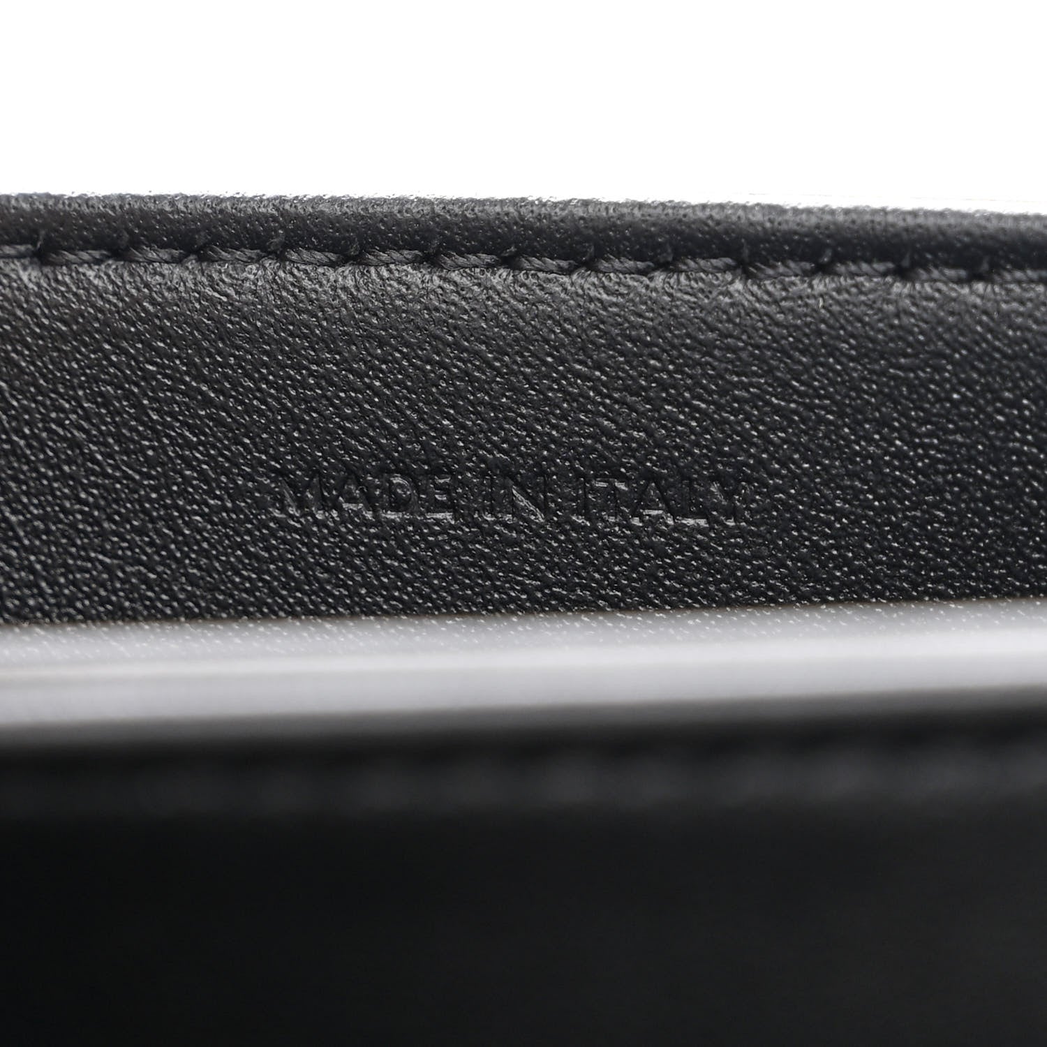 Celine Shiny Calfskin Teen Triomphe Black 7 of 12