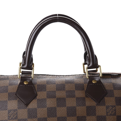 Louis Vuitton Damier Ebene Speedy 30 9 of 10
