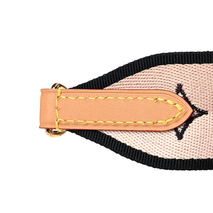 Louis Vuitton Jacquard Speedy Bandouliere 20 Shoulder Strap Black 7 of 8
