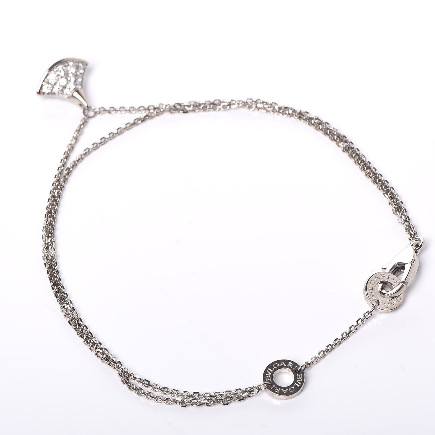 18K White Gold Diamond Divas' Dream Bracelet SM