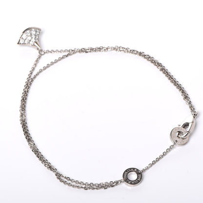 Bulgari 18K White Gold Diamond Divas' Dream Bracelet SM 3 of 5