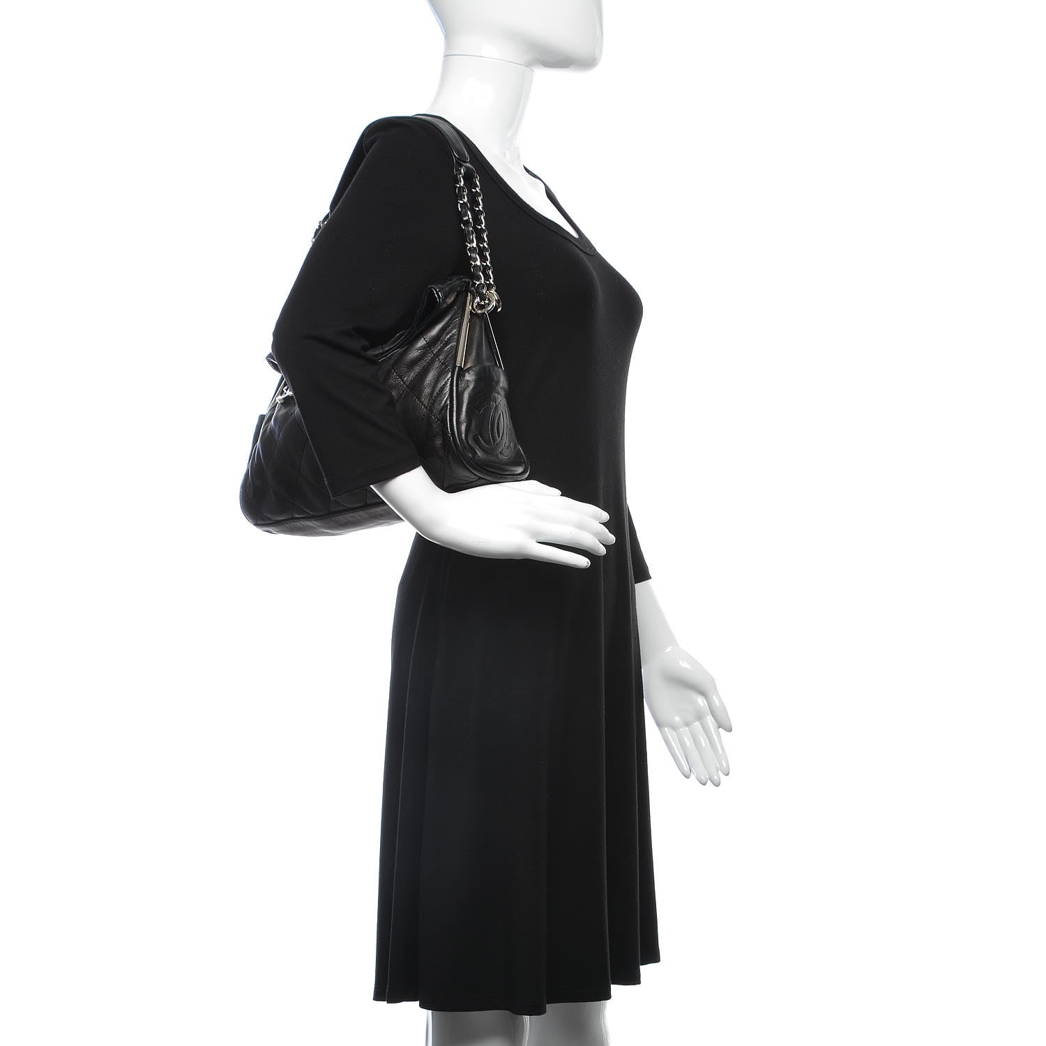 Chanel Lambskin Medium Ultimate Soft Tote Black 2 of 11