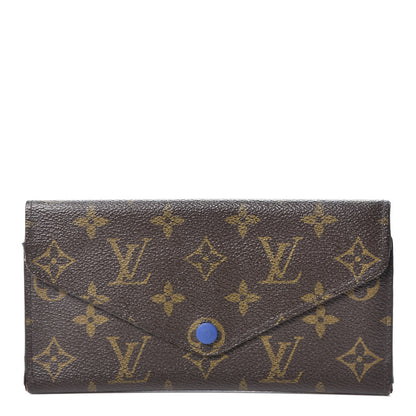 Louis Vuitton Monogram Josephine Wallet Blue 1 of 11