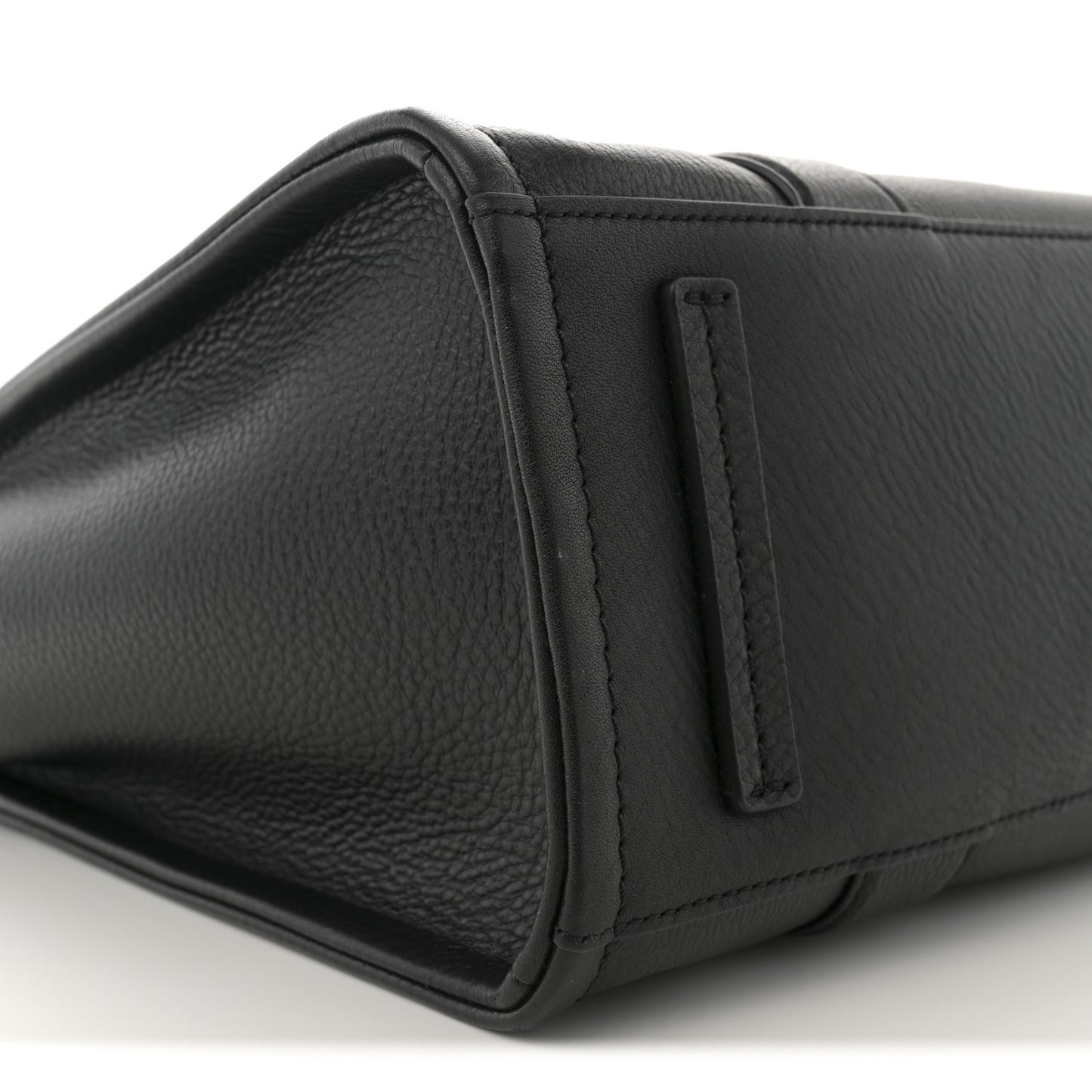 Grained Calfskin Medium The Tote Bag Black