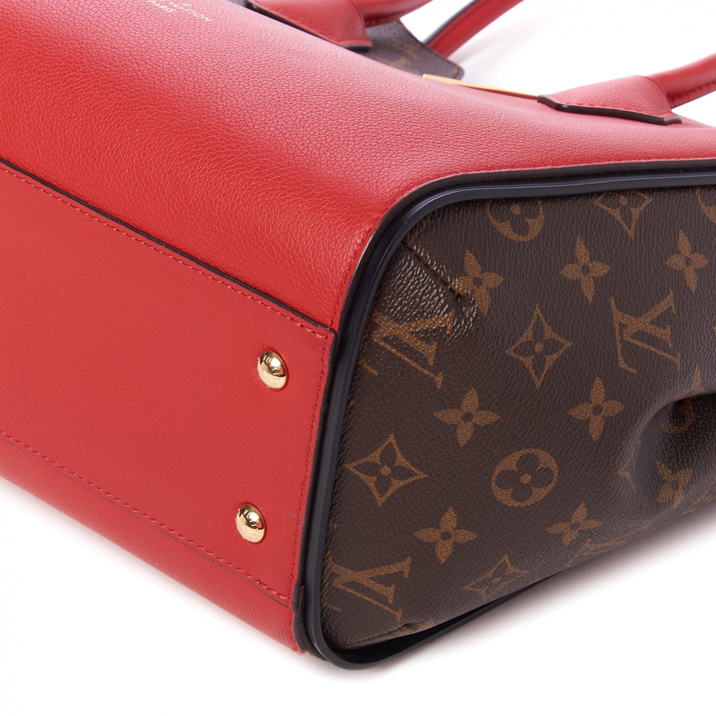 Calfskin Monogram Kimono Tote Cherry