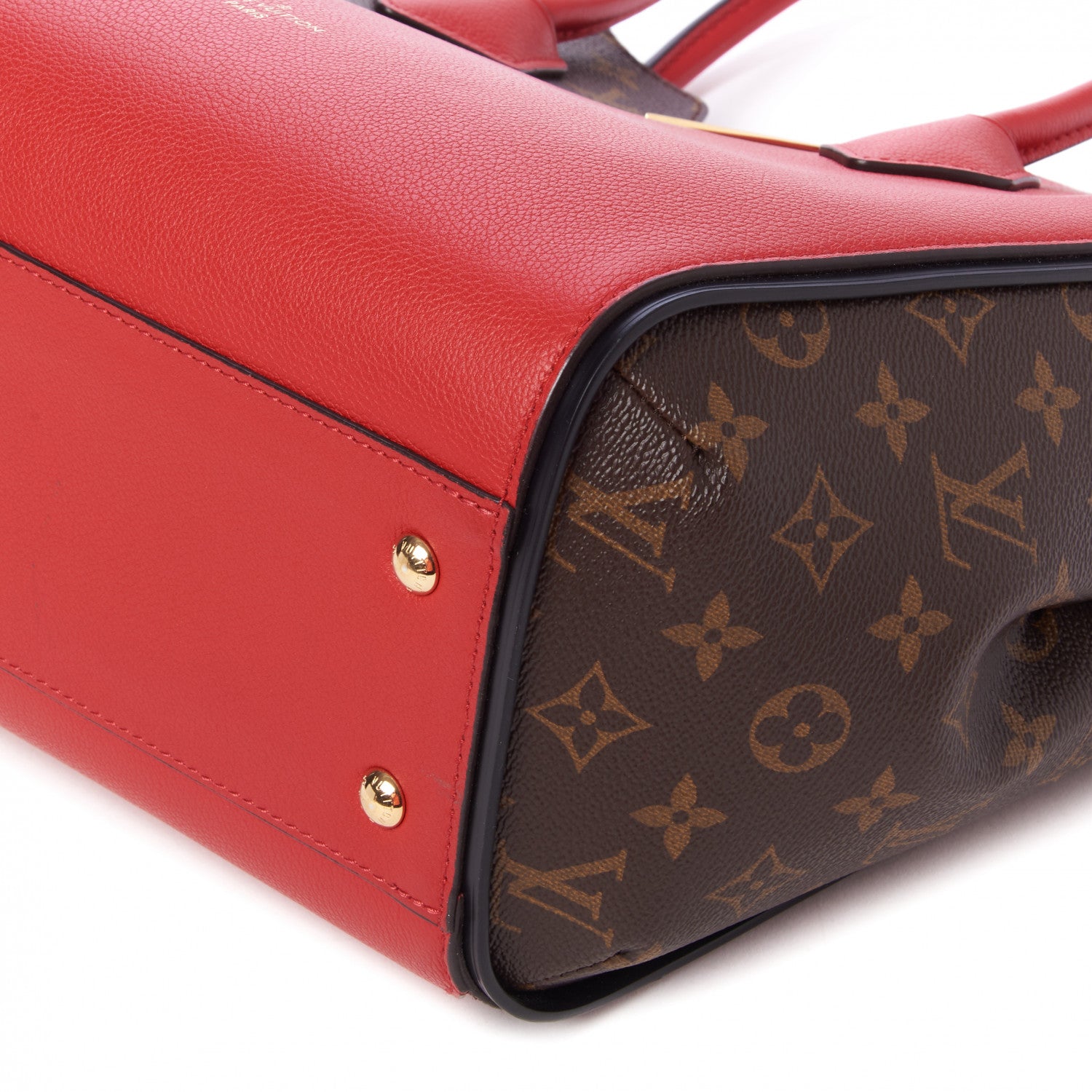 Louis Vuitton Calfskin Monogram Kimono Tote Cherry 5 of 8