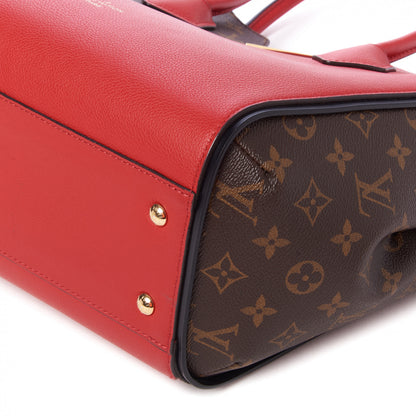 Louis Vuitton Calfskin Monogram Kimono Tote Cherry 5 of 8