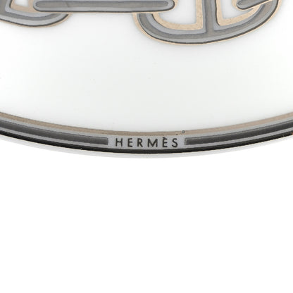 Hermes Porcelain Platinum Chaine d'Ancre Tea Cup and Saucer Set of 2 7 of 11