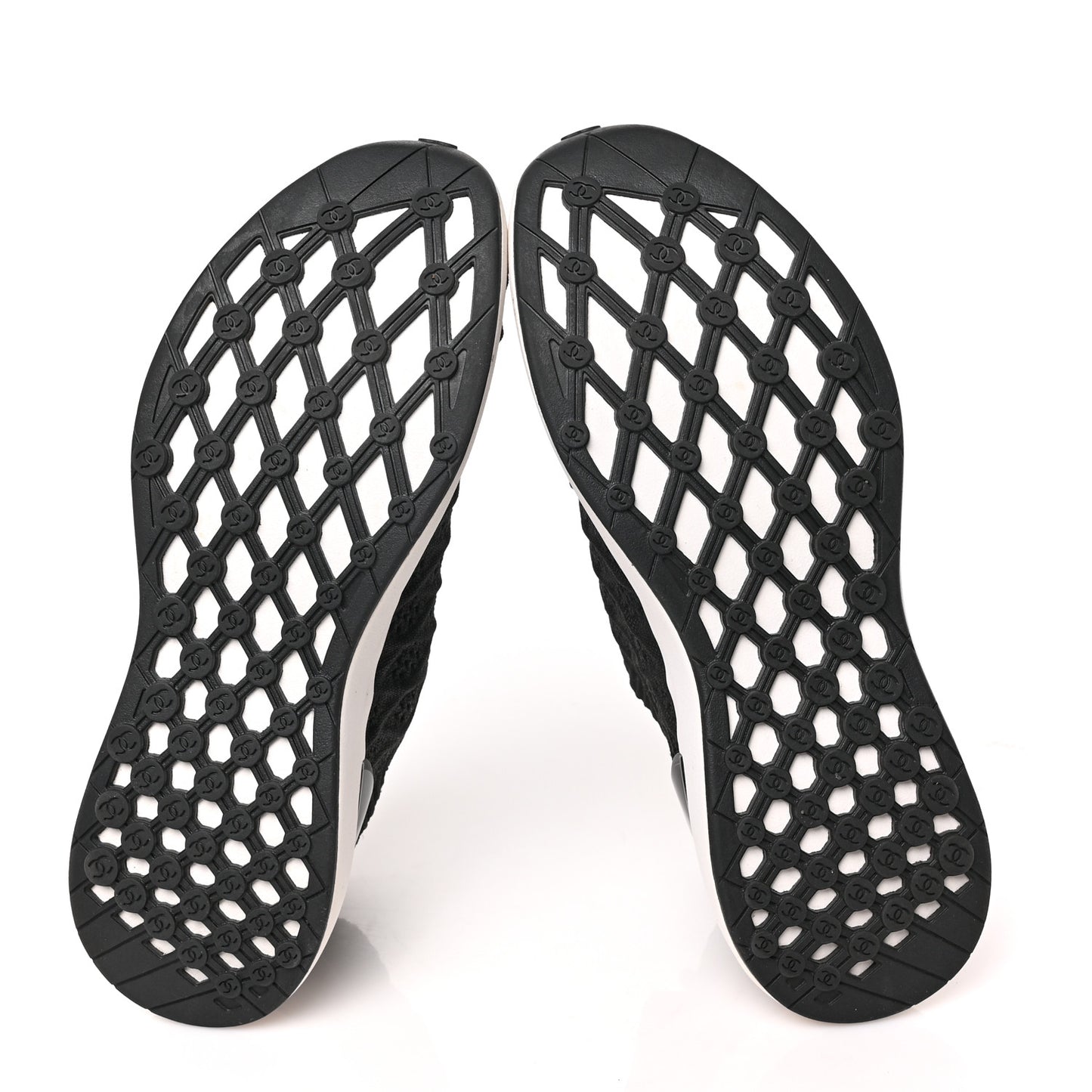 Fabric Logo Sneakers 39 Black