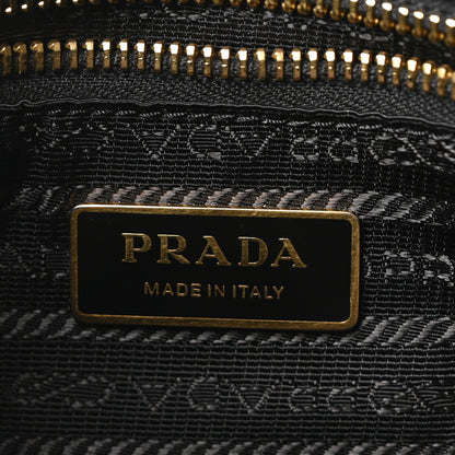 Prada Saffiano Small Galleria Double Zip Tote Black 6 of 10