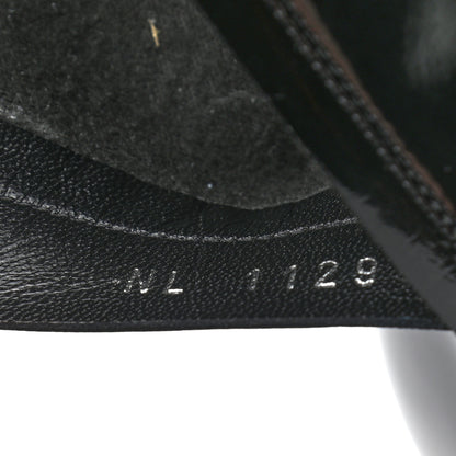 Louis Vuitton Patent Silhouette Ankle Boots 39 Black 7 of 7