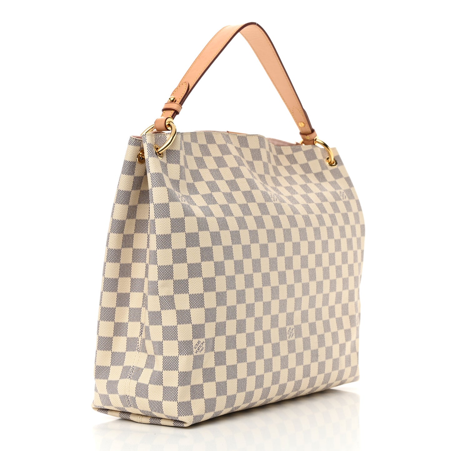 Damier Azur Graceful MM Rose Ballerine