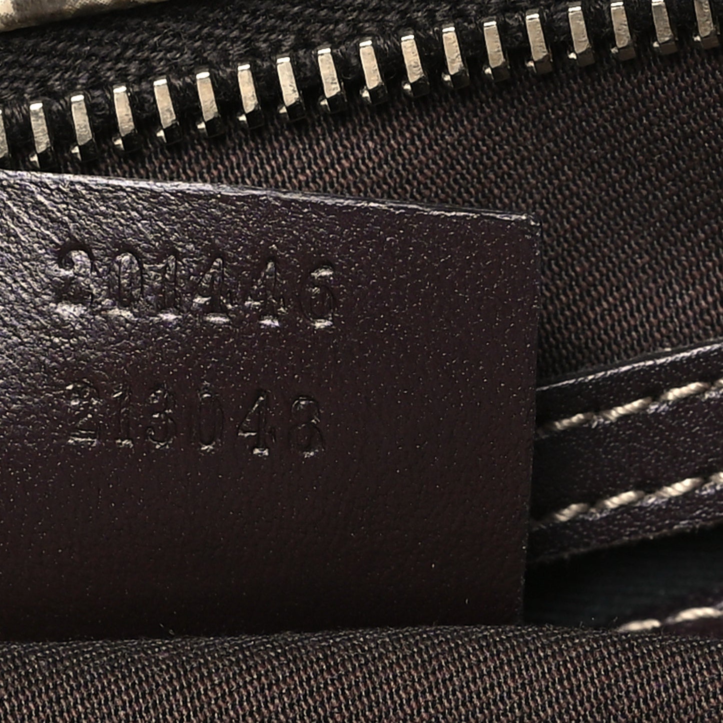 GG Supreme Monogram Medium Flat Messenger Bag Dark Brown