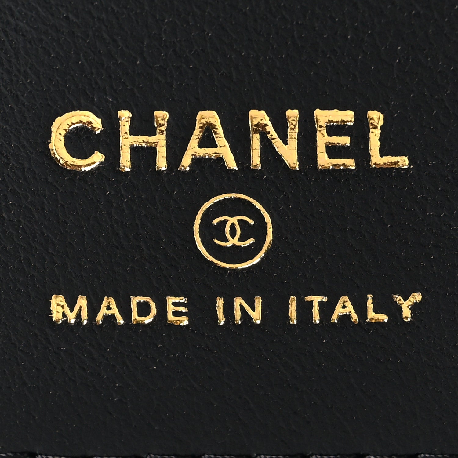 Chanel Lambskin Quilted Lucky Charms Passport Holder Black 6 of 7