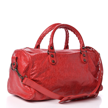 Balenciaga Agneau Classic Hardware Twiggy Rouge Cardinal 3 of 10