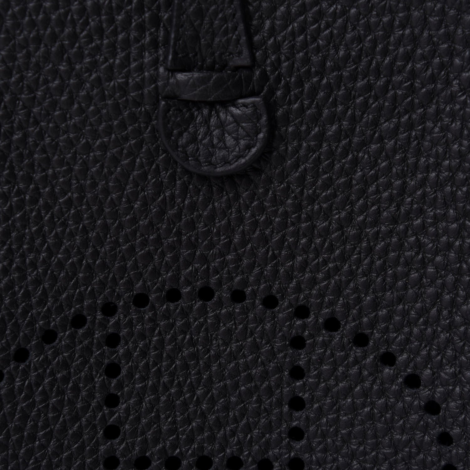 Hermes Taurillon Clemence Evelyne TPM Black 7 of 10