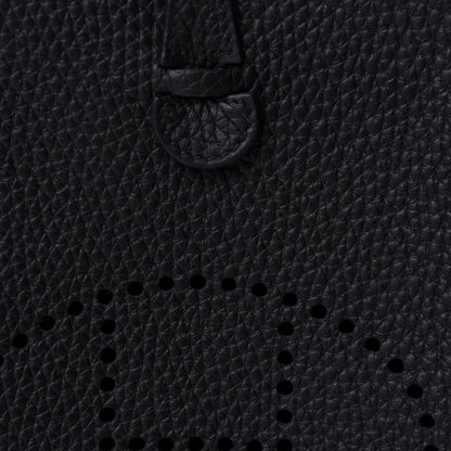 Hermes Taurillon Clemence Evelyne TPM Black 7 of 10