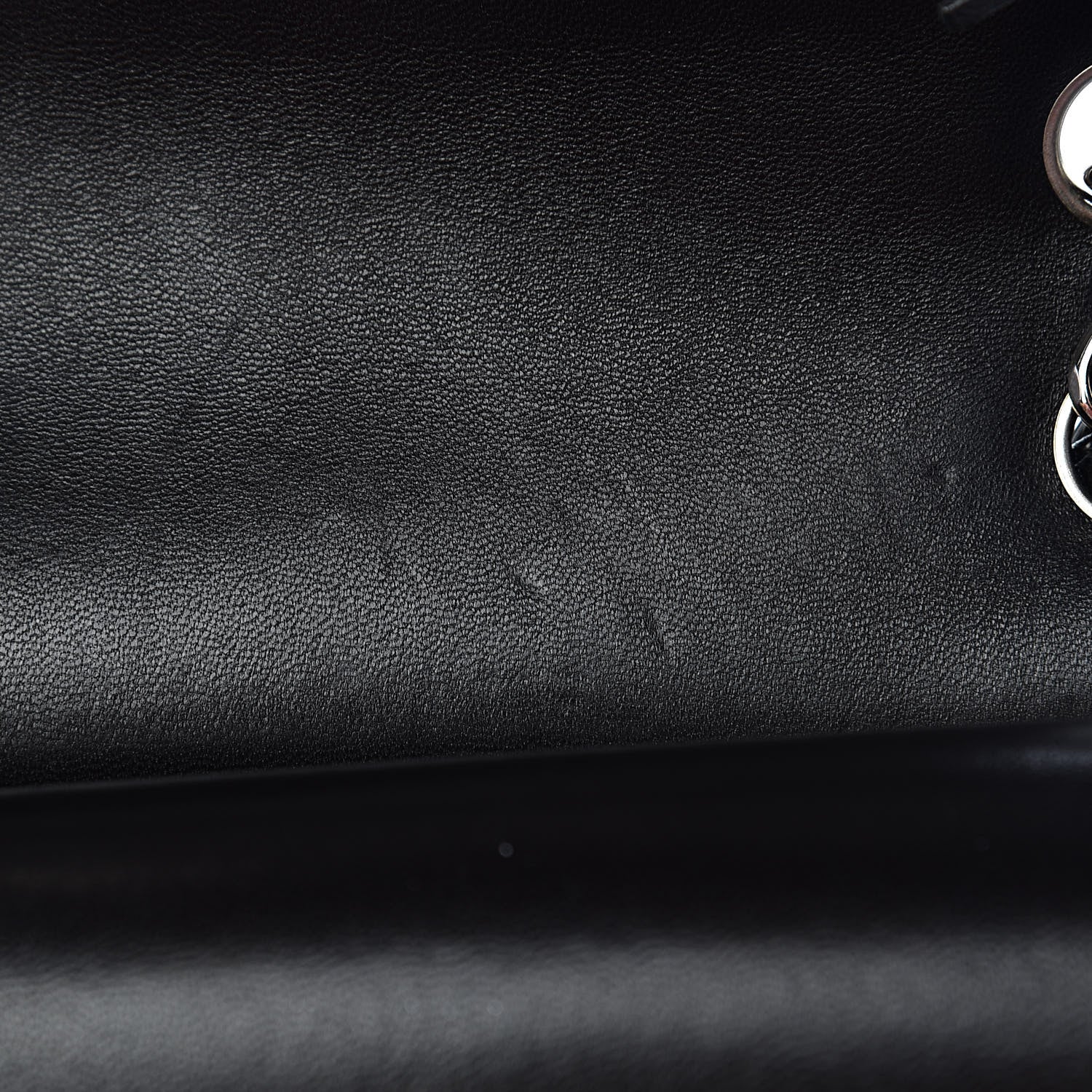 Chanel Lambskin Quilted Jumbo Double Flap Black 8 of 12