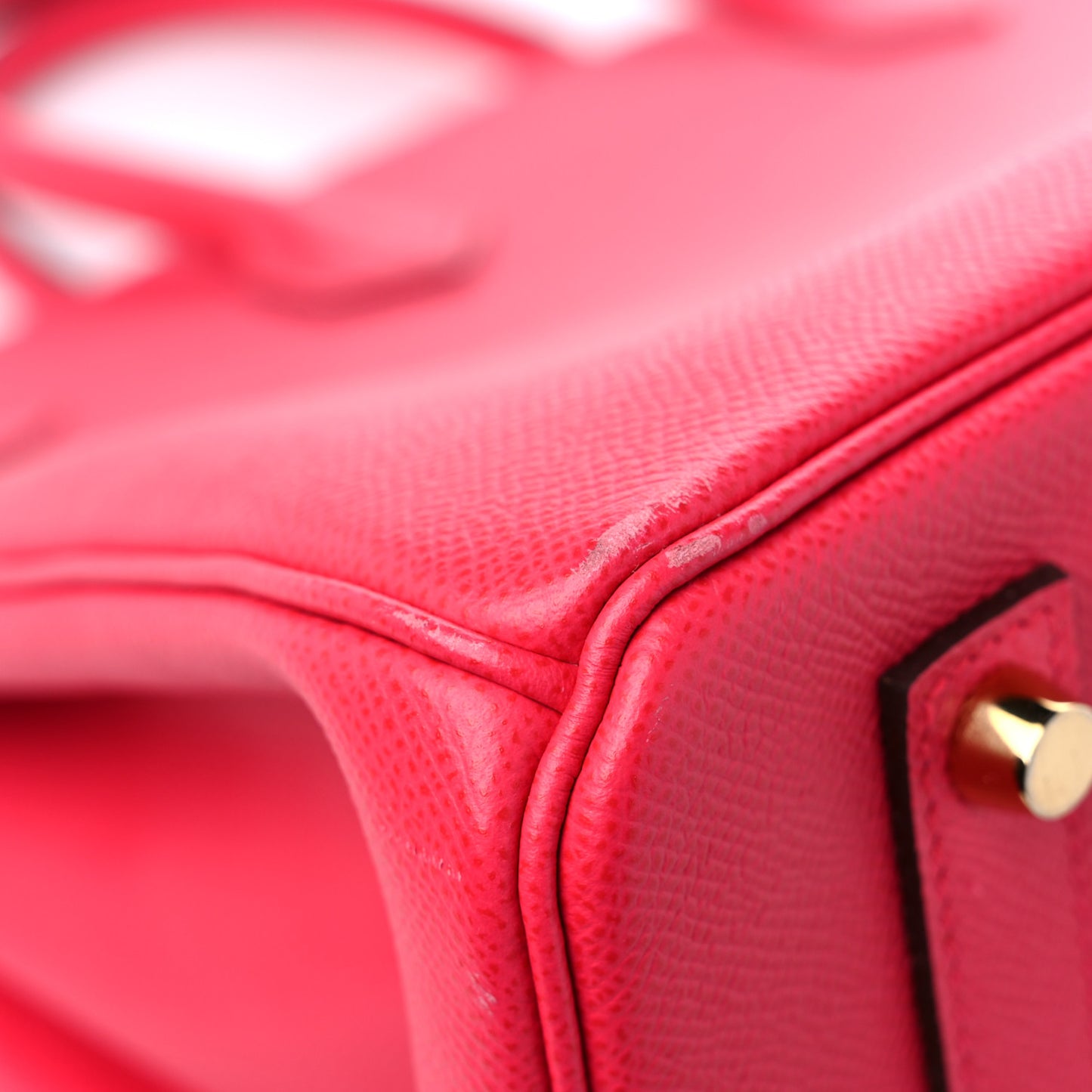 Epsom Birkin 35 Rose Extreme
