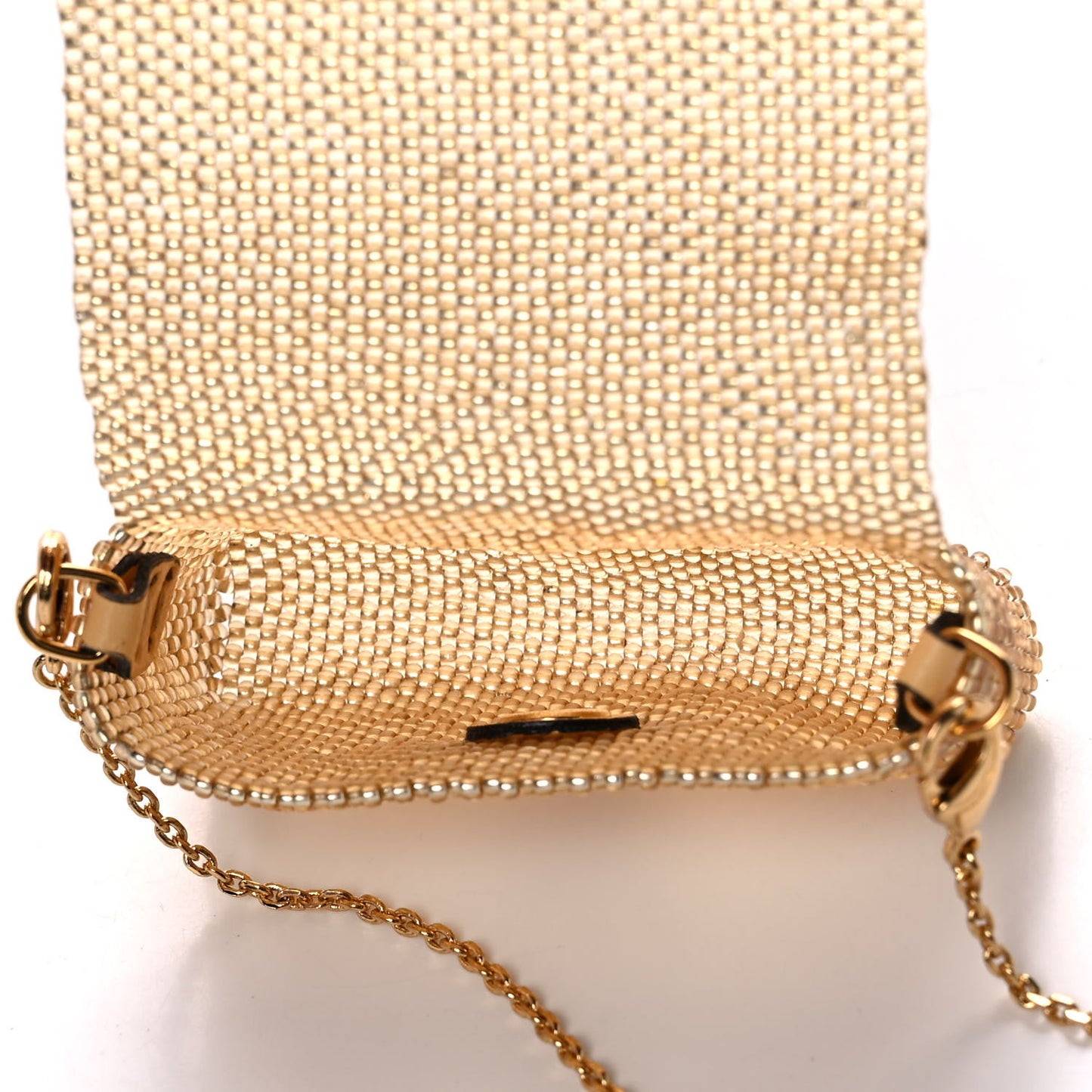 Glass Vitello King Beaded Mini Pico Baguette Charm Semolino