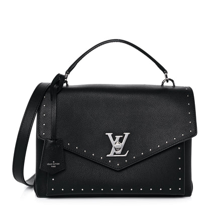 Louis Vuitton Soft Calfskin My Lockme Studs Black 1 of 15
