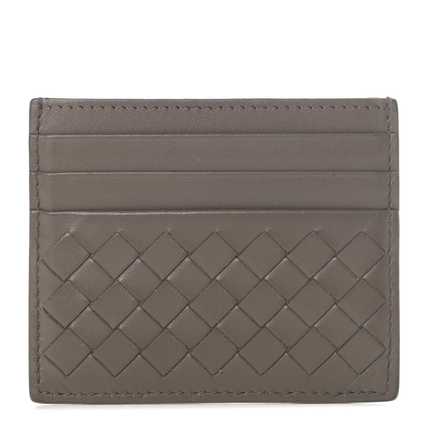 Bottega Veneta Nappa Intrecciato Card Holder Shadow 1 of 7