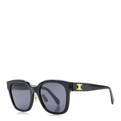 Celine Acetate Triomphe Sunglasses CL40222F Black 1 of 7