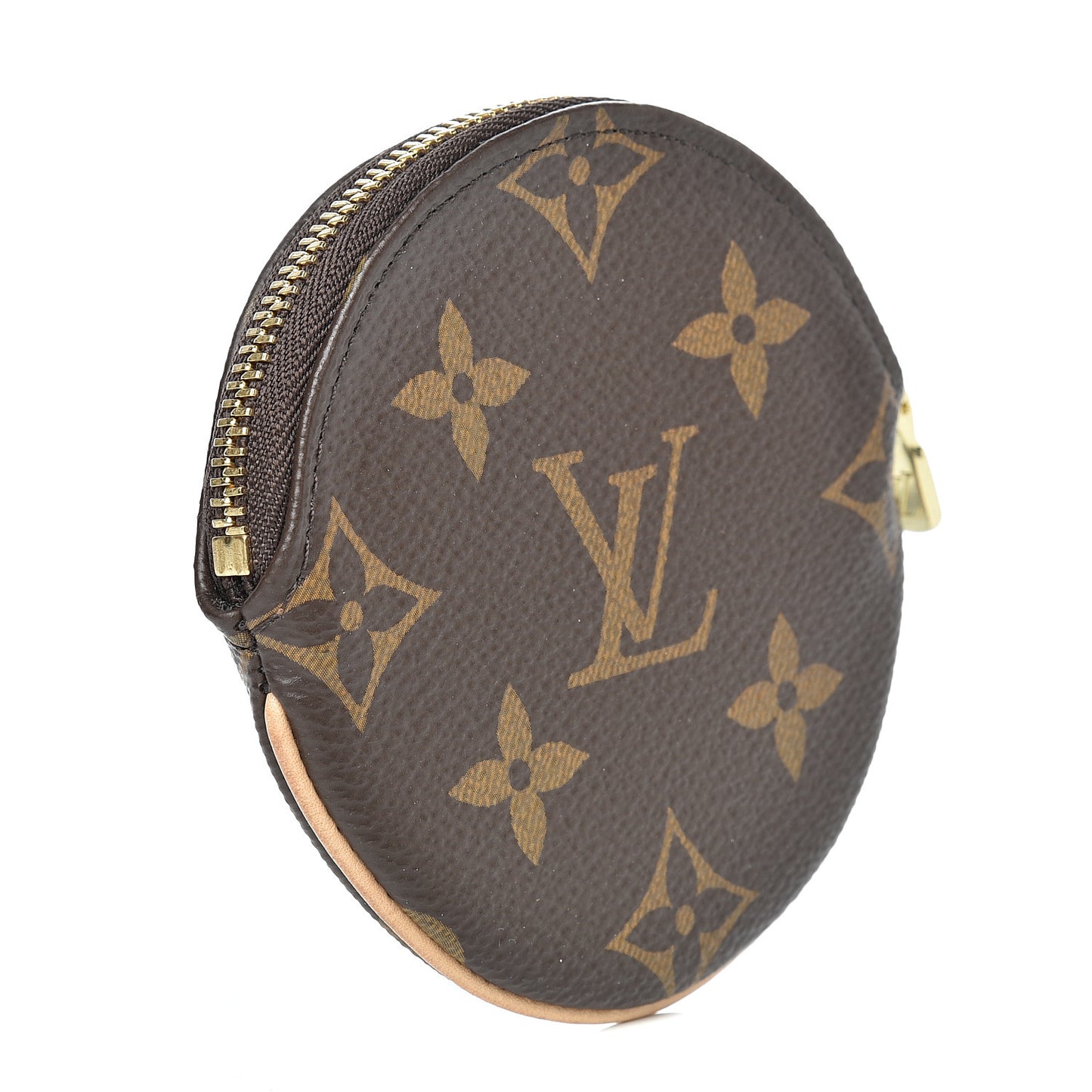 Monogram Round Coin Purse