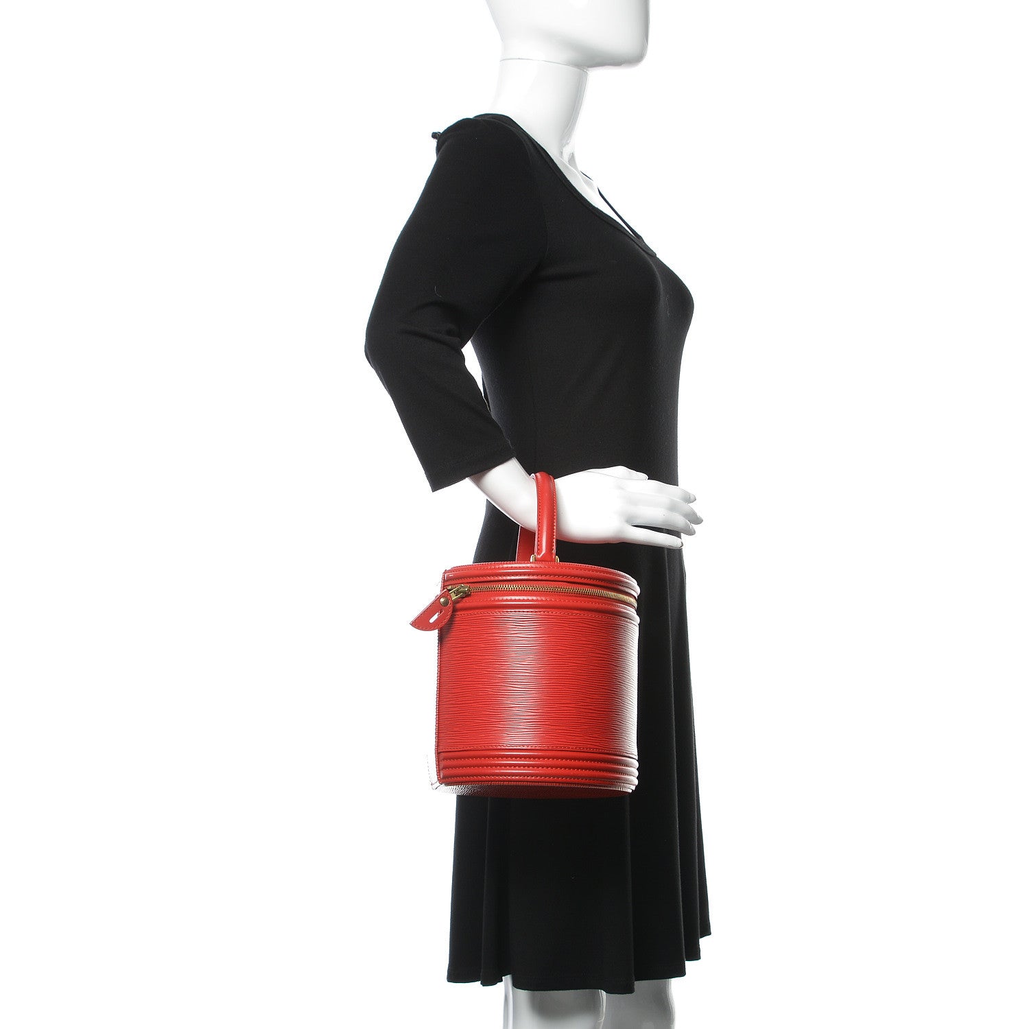 Louis Vuitton Epi Cannes Castillan Red 2 of 12